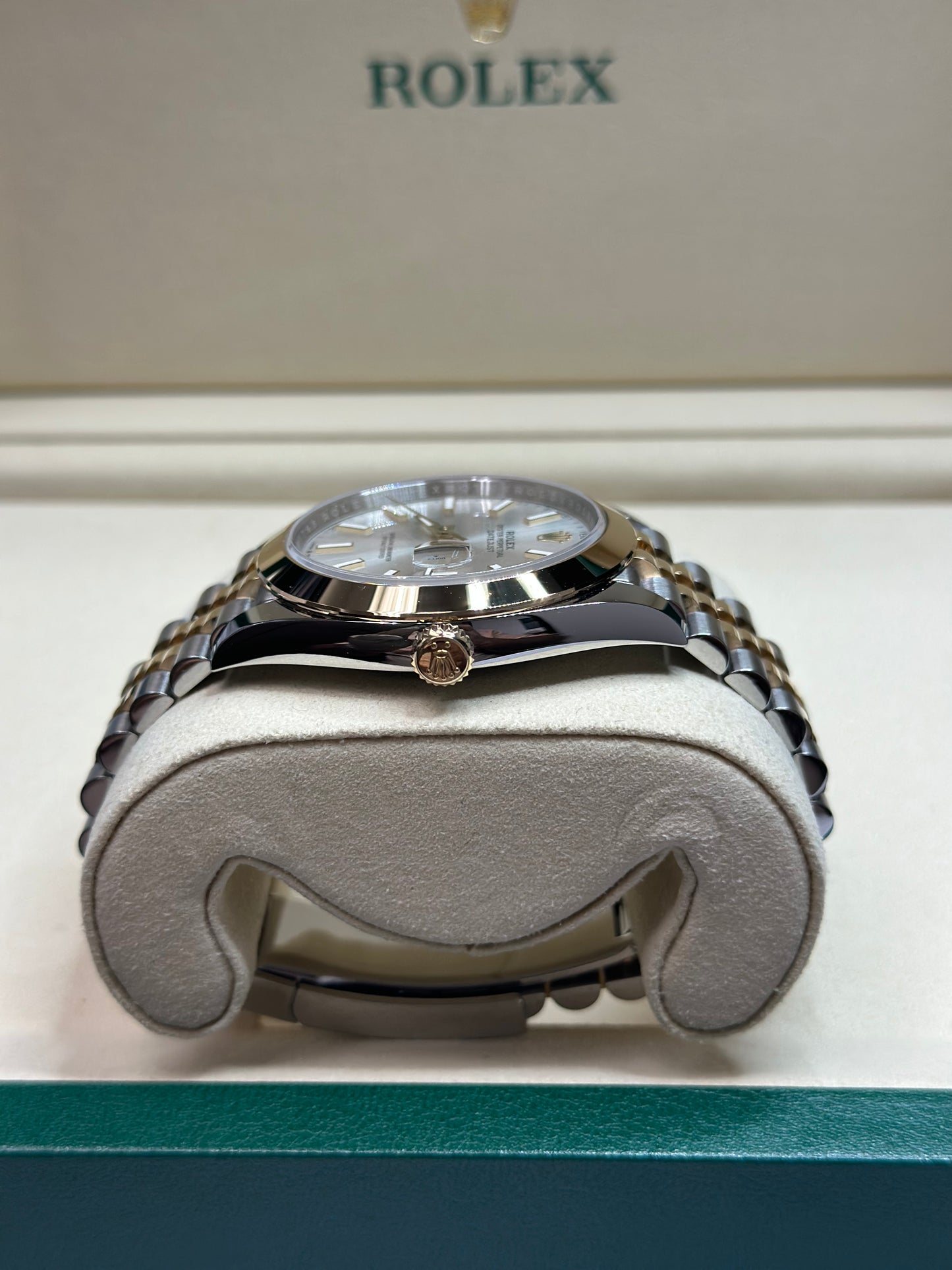 Rolex Datejust 41 Silver Index Dial on Jubilee 126303 Papers 2026