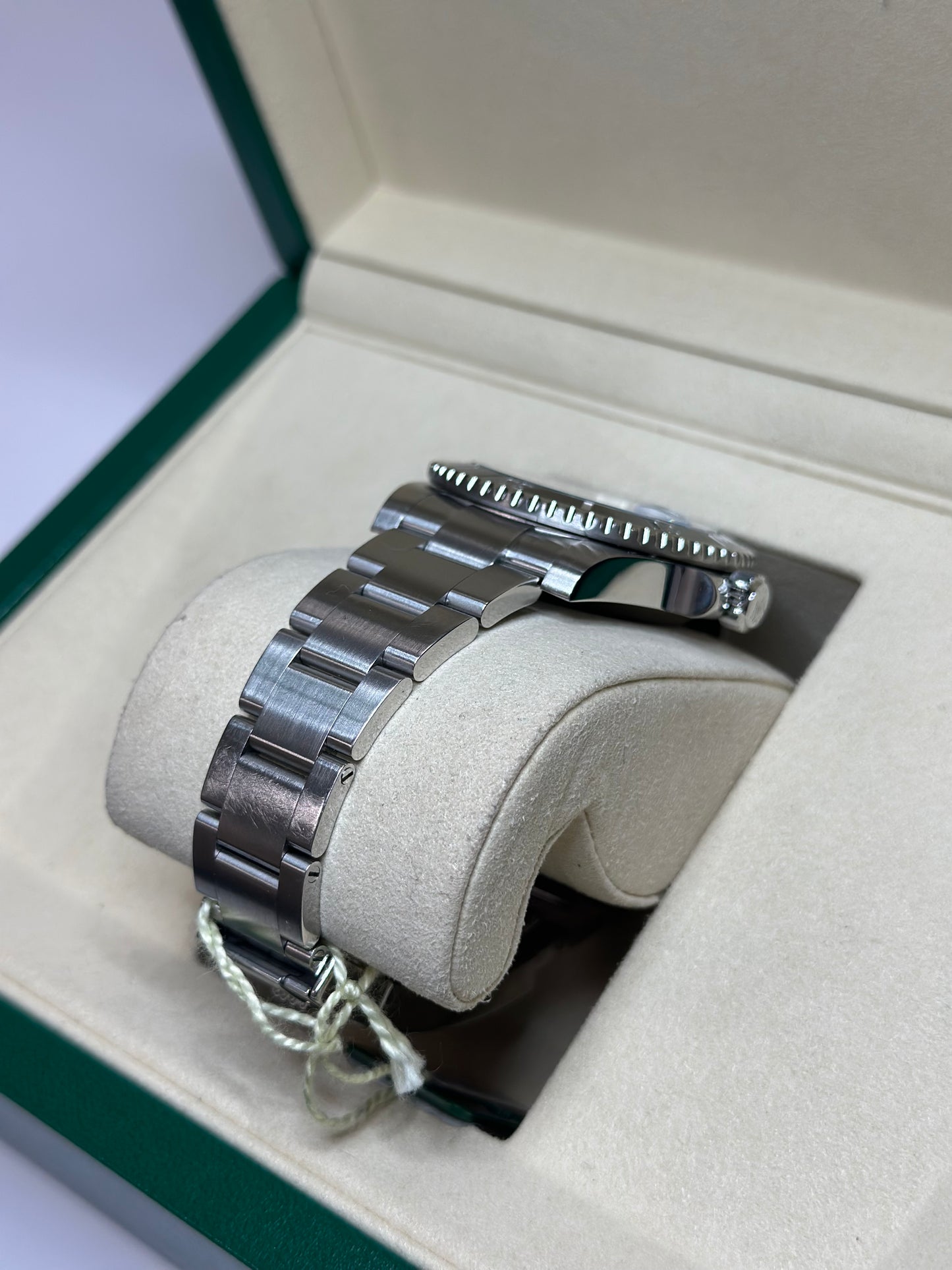 Rolex Submariner Black Dial on Oyster 116610LN Papers 2015