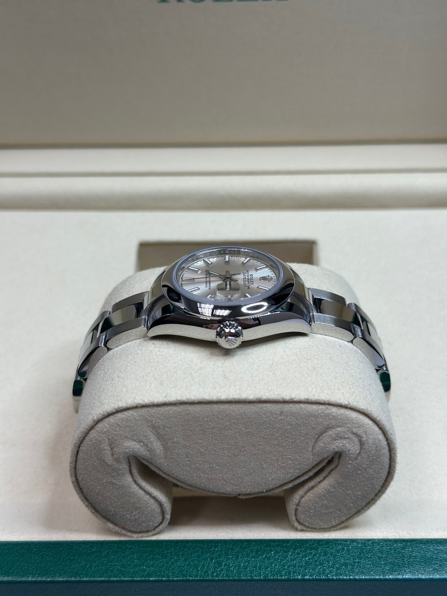 Rolex Datejust Lady Silver Index Dial on Oyster 279160 Papers 2021
