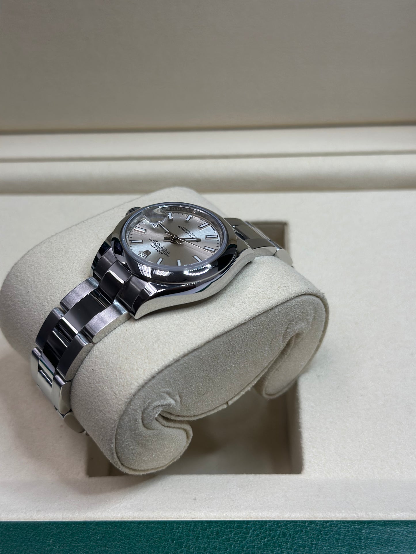Rolex Datejust Lady Silver Index Dial on Oyster 279160 Papers 2021