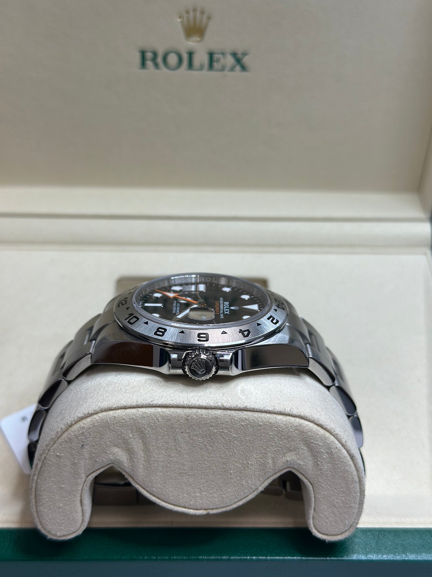 Rolex Explorer II Black Dial on Oyster 226570 Papers 2022